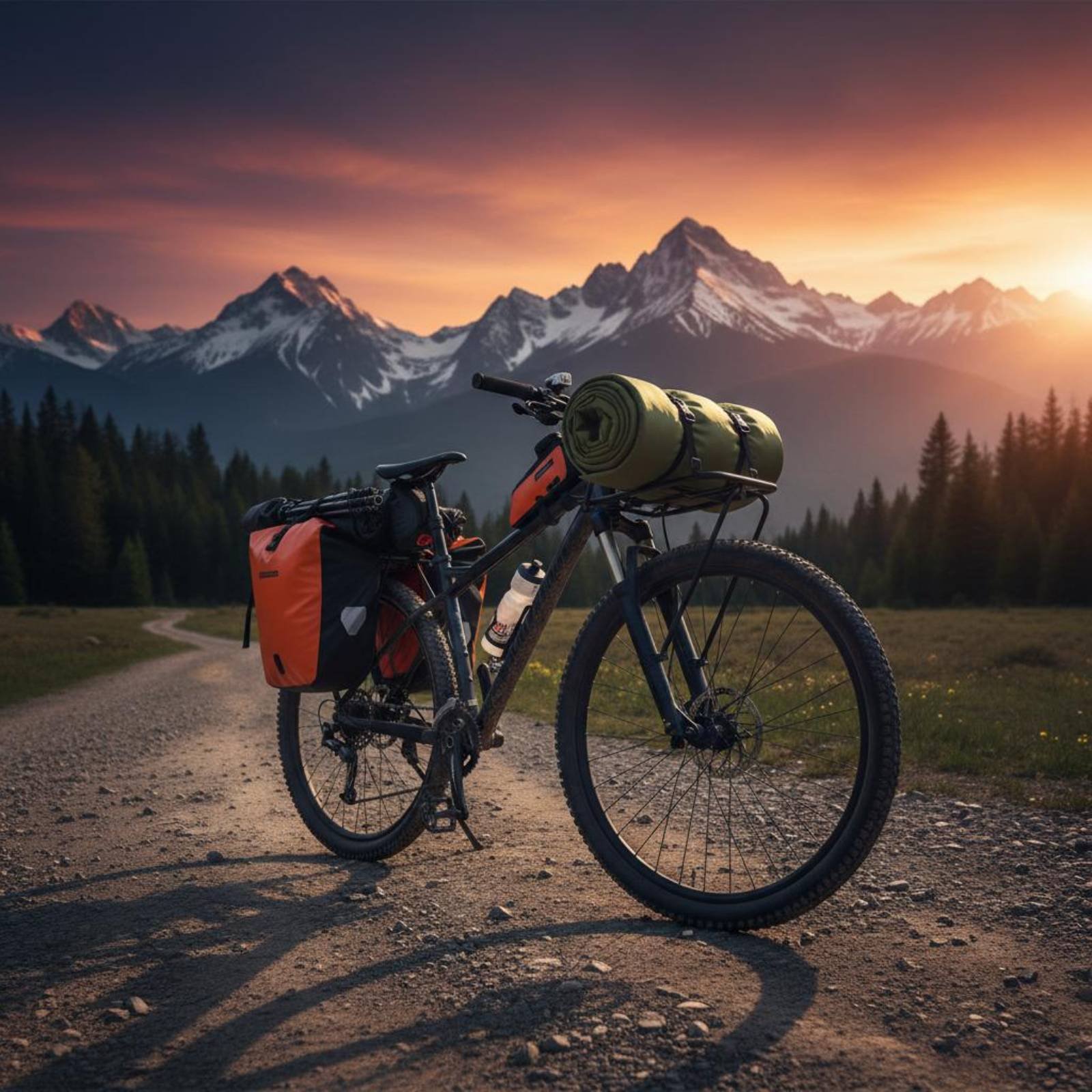 Commuter Biking - Touring Bike Front Carrier Steel Construction