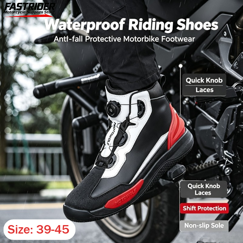 Cycling Shoes For Commute - Men's Cycling Shoes Waterproof Leather Racing