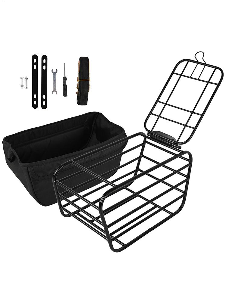 Commuter Cycling - Bike Rear Basket Heavy Duty bicycle