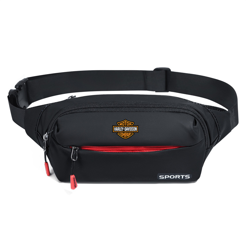 Cycling Commuter Backpack Waterproof - Harley Logo 2026 Motorcycle Waist Bag