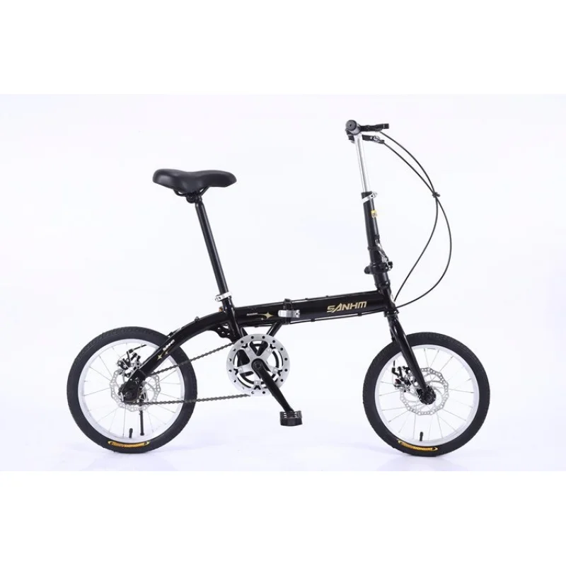 Cycling Commute Speed - 16 Inch Folding Bicycle 6 Speed