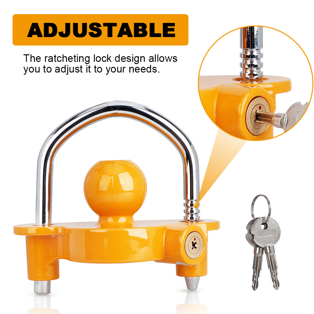 U-Bolt Trailer Ball Lock Unive - U Lock Heavy Duty 评论和价格