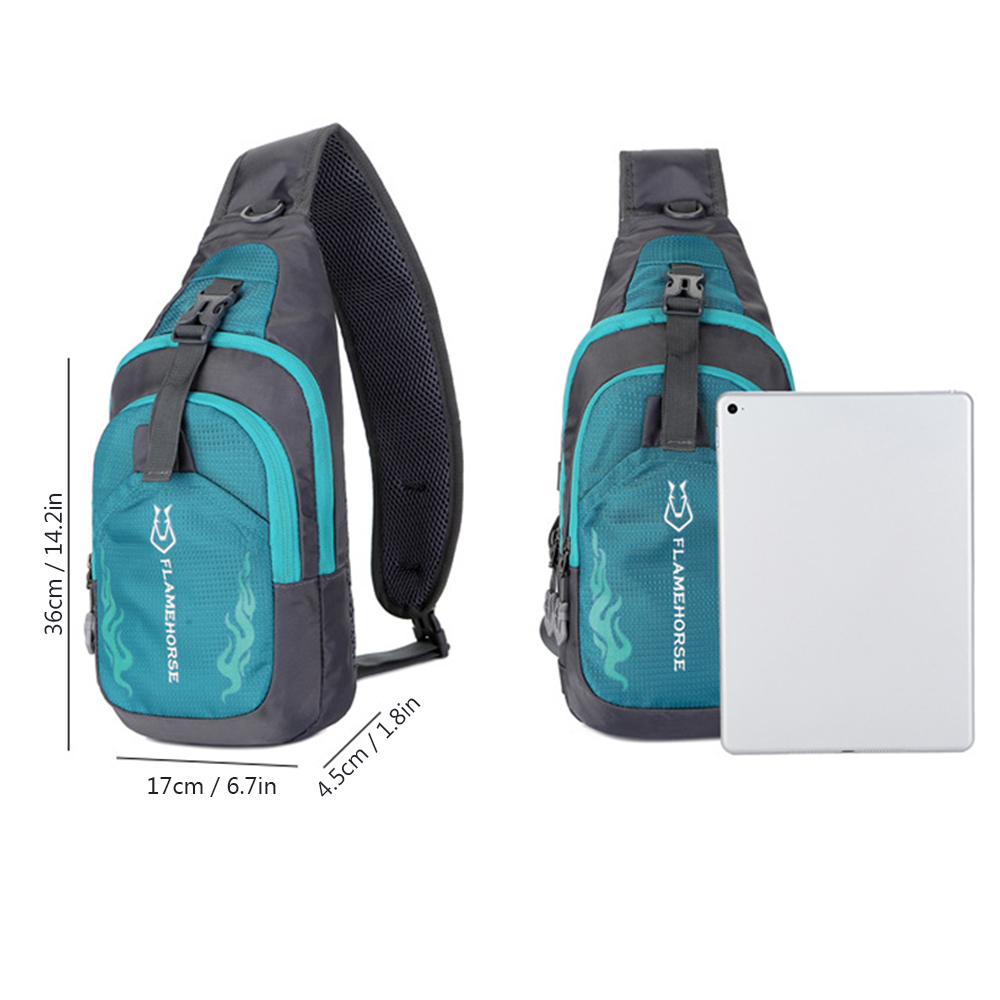 Men Sling Backpack Chest Cross - Cycling Commuter Backpack Waterproof 评论和价格