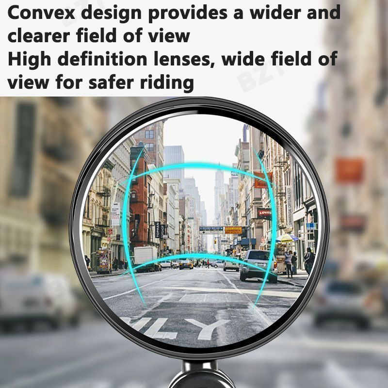 Universal Handlebars Rearview  - Mirror Handlebar Convex 评论和价格