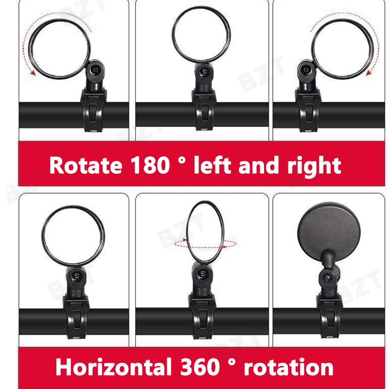 Universal Handlebars Rearview  - Mirror Handlebar Convex 评论和价格