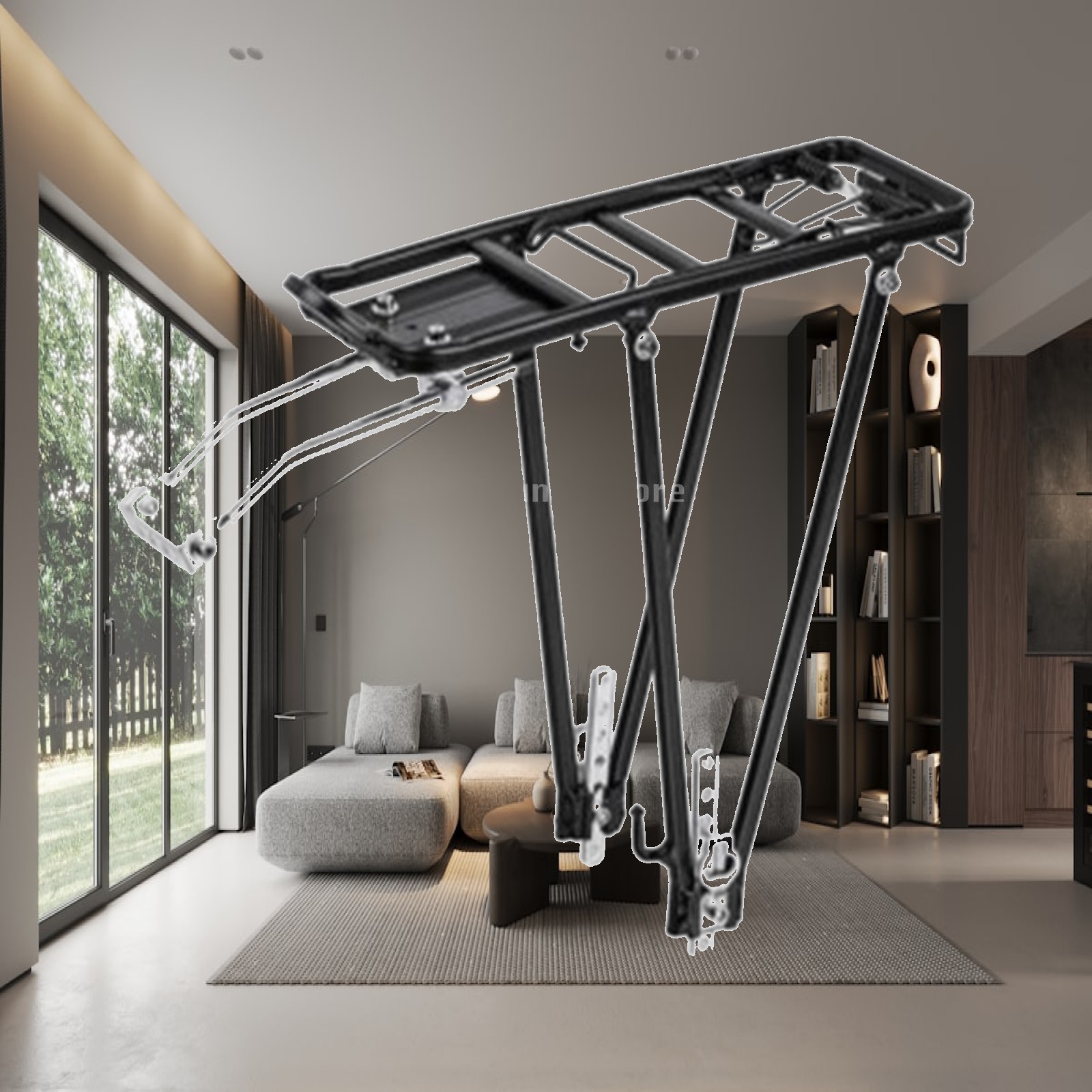 Bike Rear Luggage Carrier Heav - Cycling Commute Distance 评论和价格