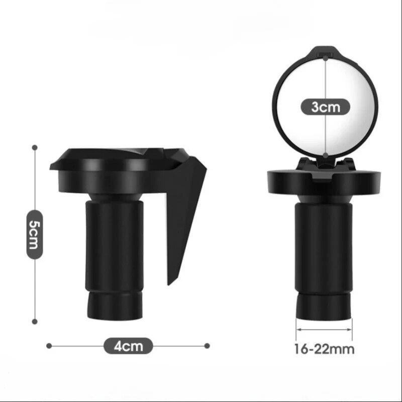 1/2pcs Bicycle Rearview Mirror - Mirror Handlebar Convex 评论和价格