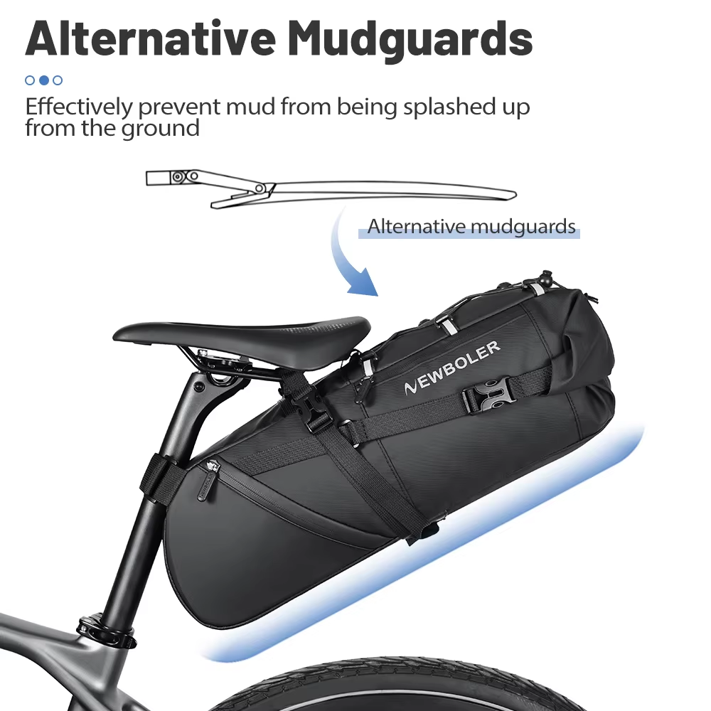 NEWBOLER 18L Bike Saddle Bag W - Cycling Commuter Backpack Waterproof 评论和价格