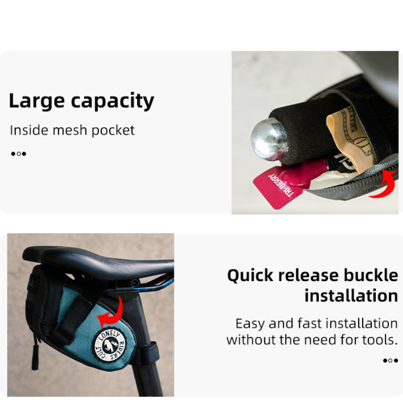 ULAC Cycling Seat Bag 0.6/1/1. - Cycling Commuter Backpack Waterproof 评论和价格