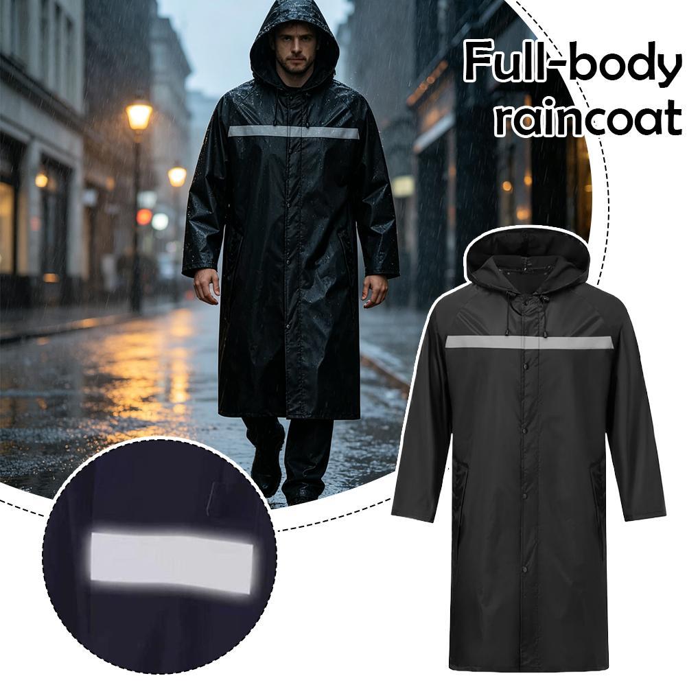 Unisex Full-Body Raincoat with - Cycling Commute In Rain 评论和价格