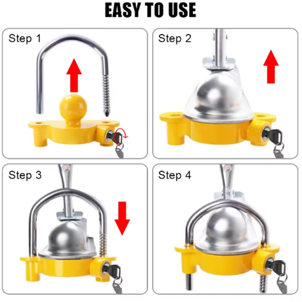 Heavy Duty Trailer Hitch Lock  - U Lock Heavy Duty 评论和价格
