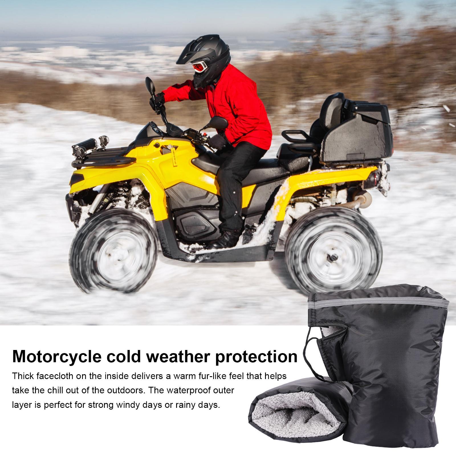 Handlebar Mittens Winter Bike  - Winter Cycling Commute Gear 评论和价格