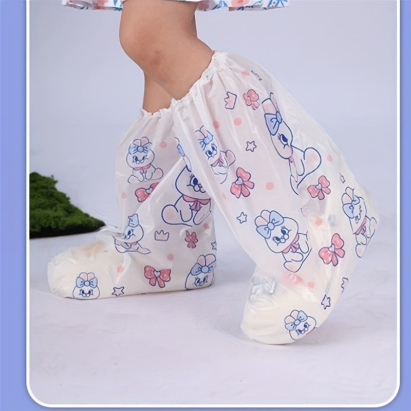 10pc Cartoon Rabbit Shoe Cover - Cycling Shoes For Commute 评论和价格