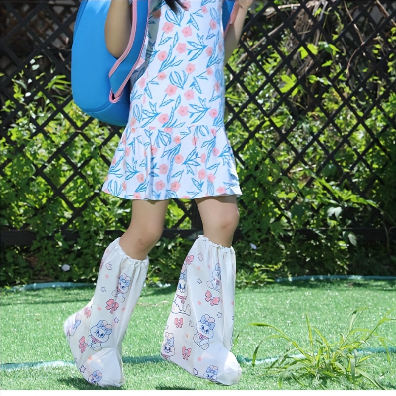 10pc Cartoon Rabbit Shoe Cover - Cycling Shoes For Commute 评论和价格