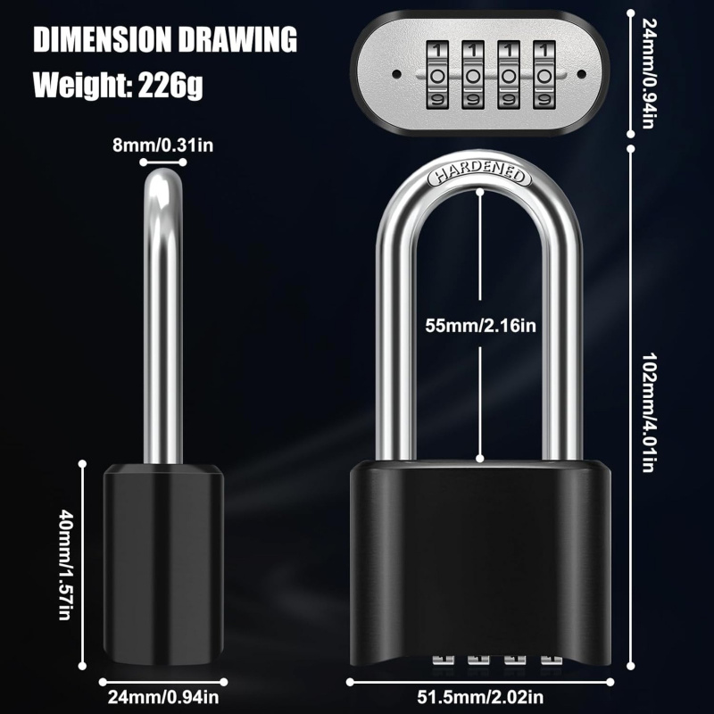 Heavy Duty Weatherproof Combin - U Lock Heavy Duty 评论和价格