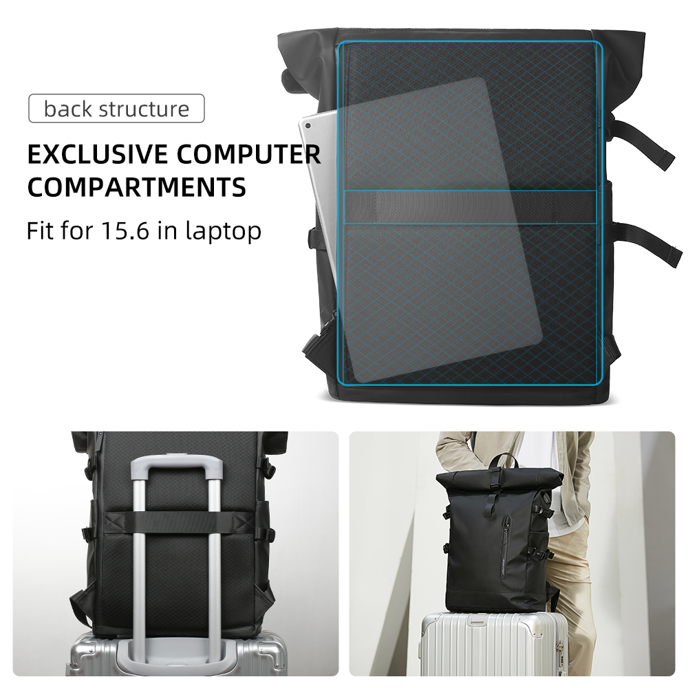 HK Expandable Travel Backpack  - Cycling Commuter Backpack Waterproof 评论和价格