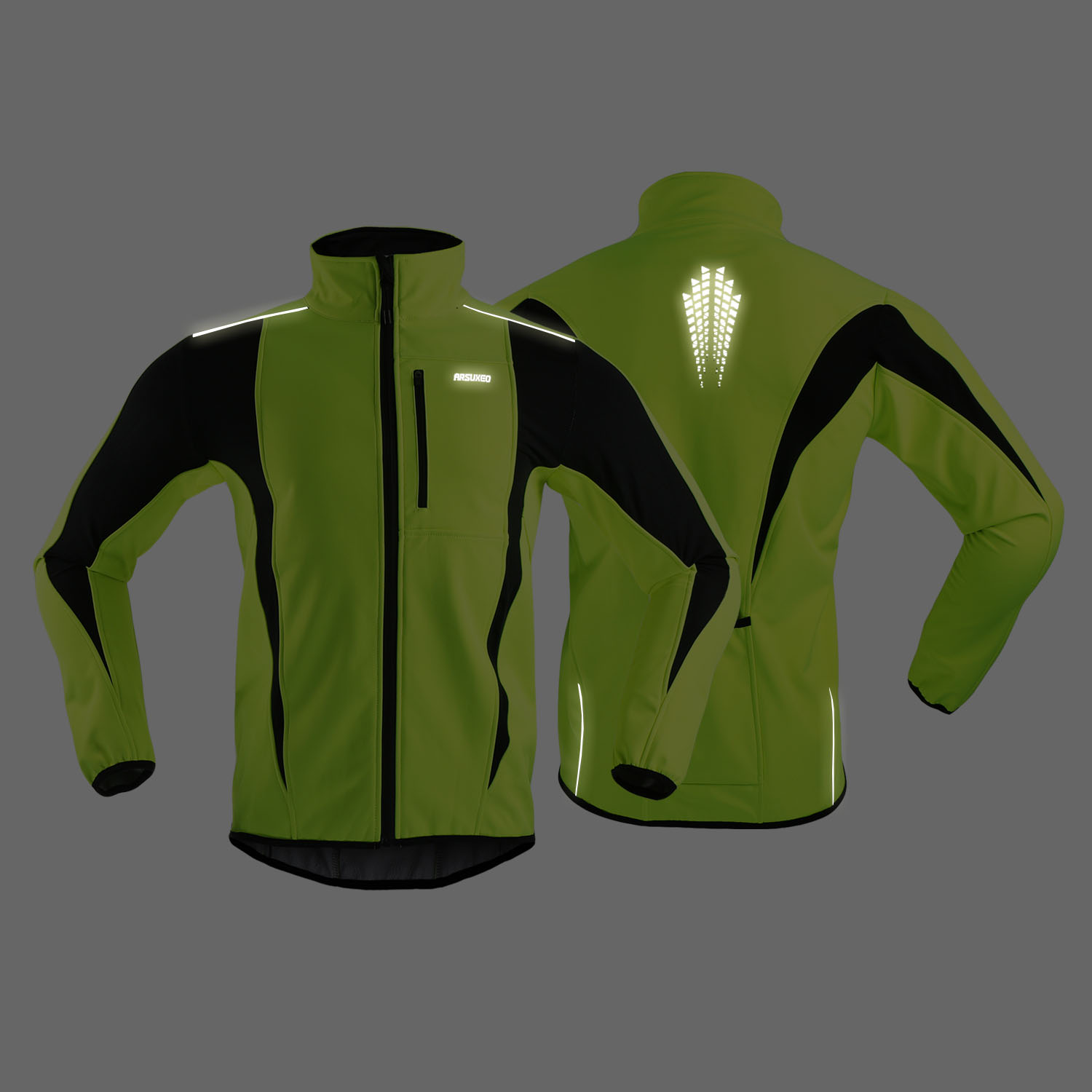 ARSUXEO Men's Winter Cycling J - Cycling Commuter Jacket 评论和价格