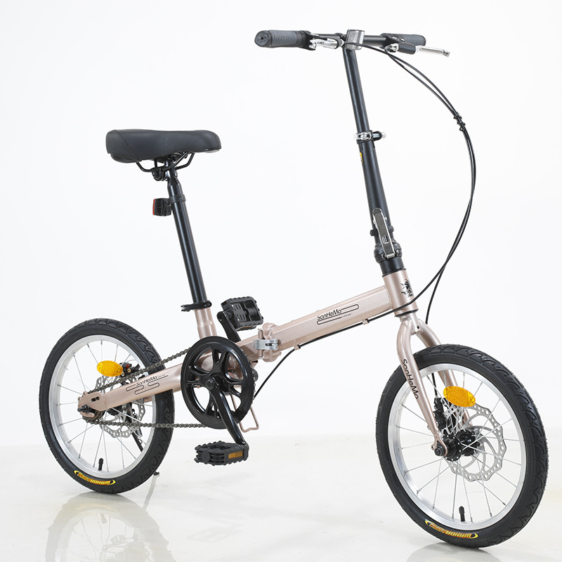 Sanhema 16 Inch Folding Bicycl - Cycling Commute Speed 评论和价格