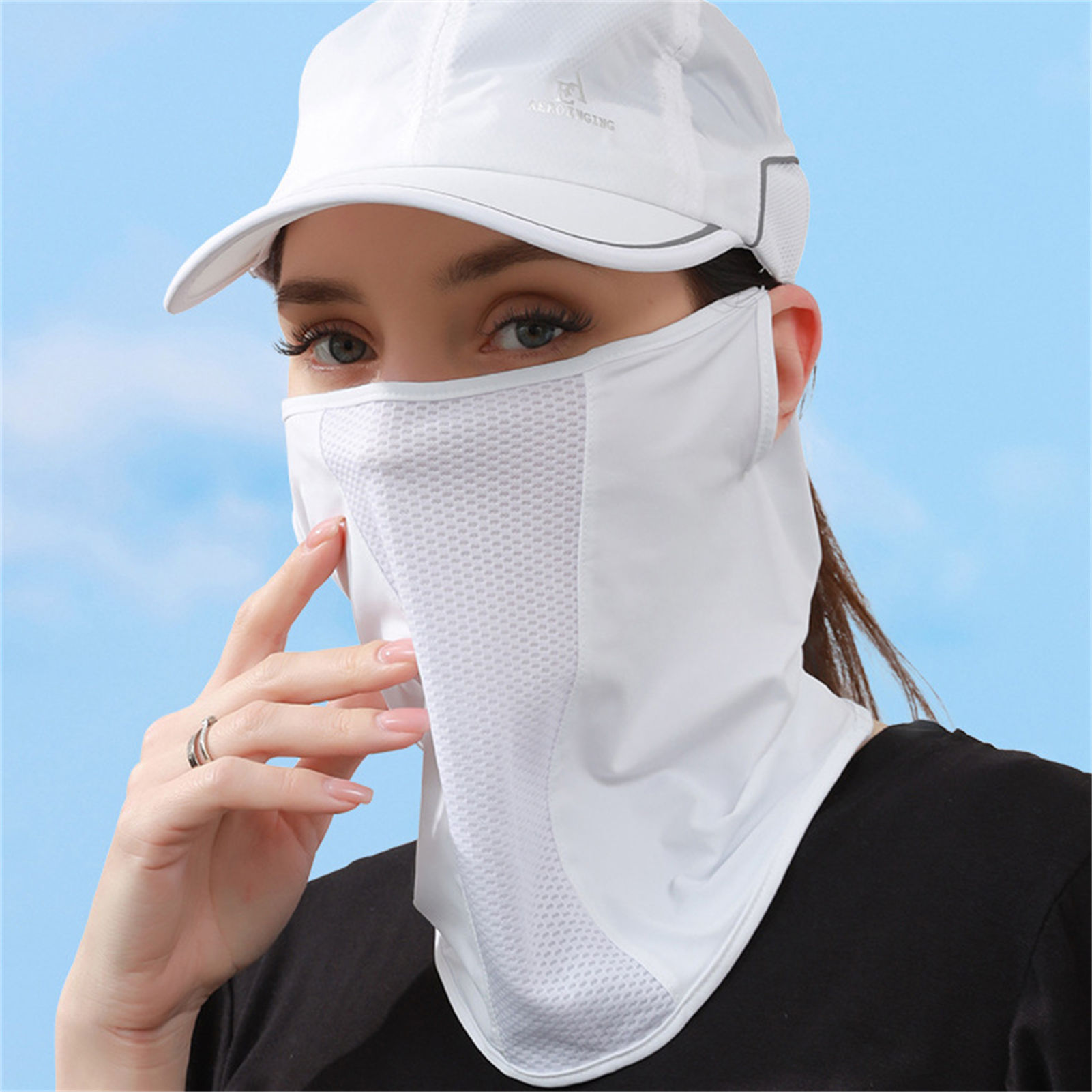 Ice Silk Sun Mask UPF50+ Breat - Cycling Loop 评论和价格