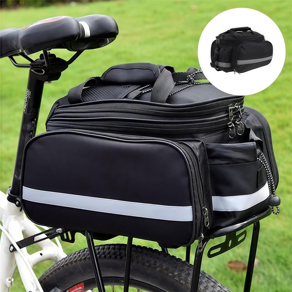 Bike Rear Rack Bag Bicycle Tru - Cycling Commute In Rain 评论和价格