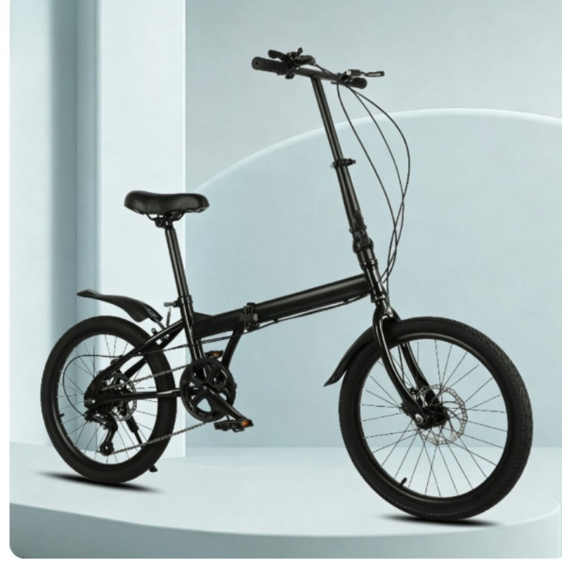 Folding Bicycle 20 Inch Men Wo - Cycling Commute Speed 评论和价格
