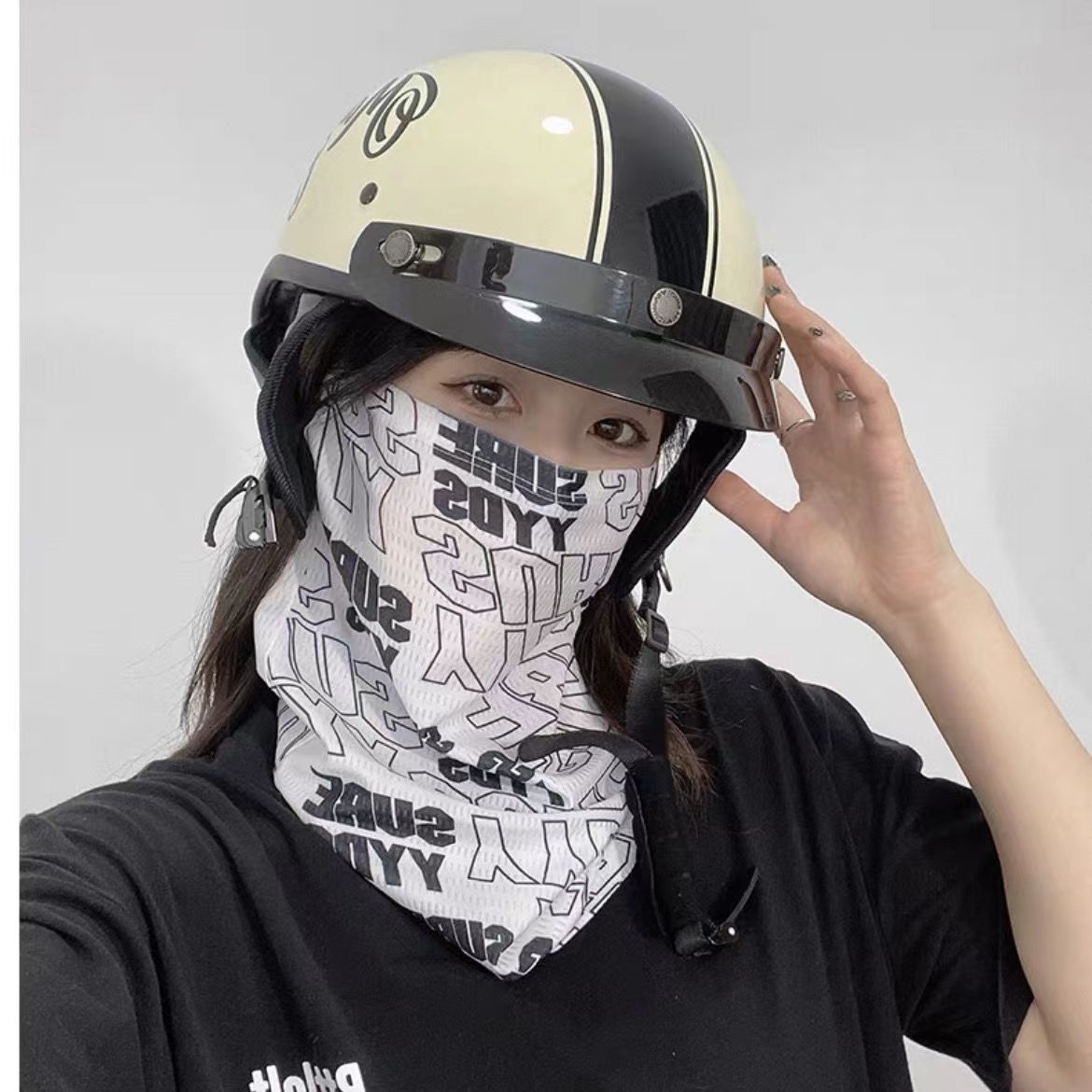 Fashion Sunscreen Mask For Men - Cycling Loop 评论和价格