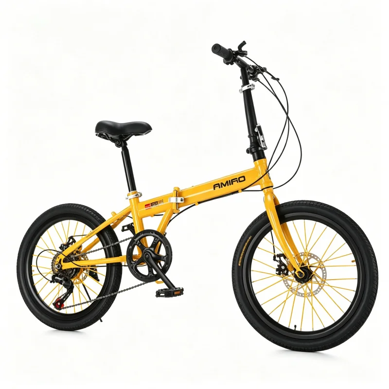 20 Inch Yellow Spoke Wheel Fol - Commuter Biking 评论和价格