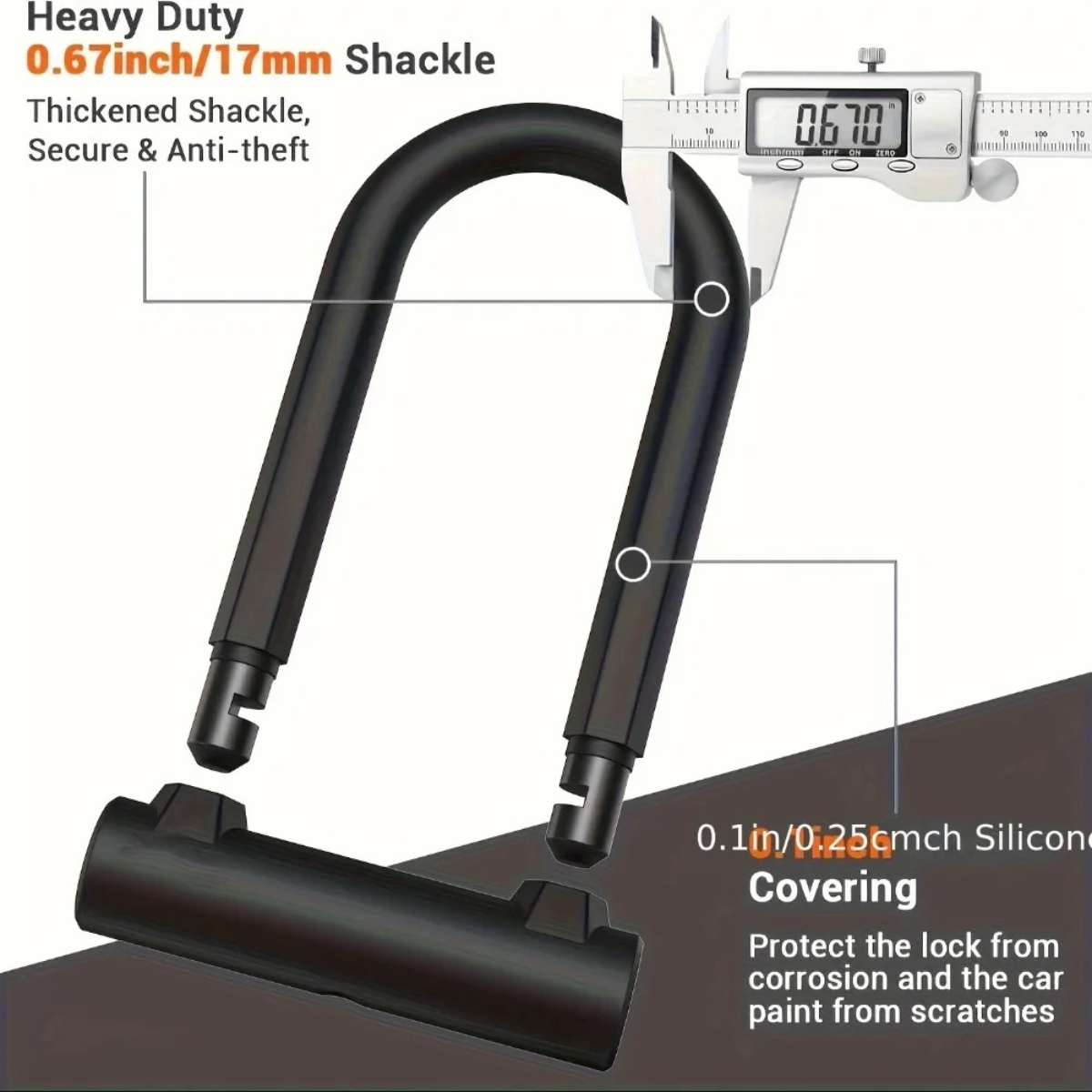 Bike Lock Heavy Duty Anti Thef - U Lock Heavy Duty 评论和价格