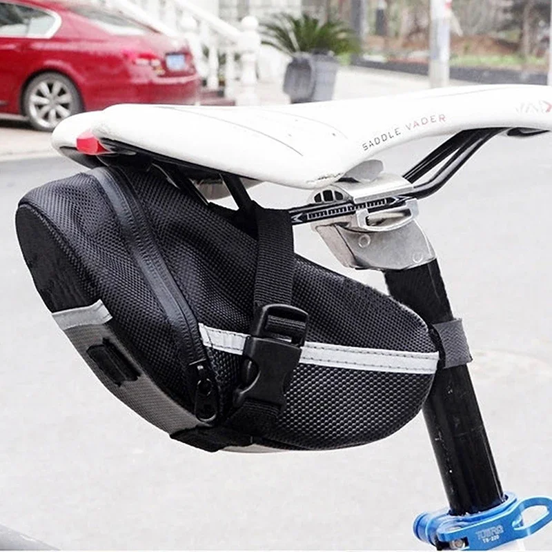 Reflective Strip Bike Saddle U - Saddle Bag Under Seat 评论和价格