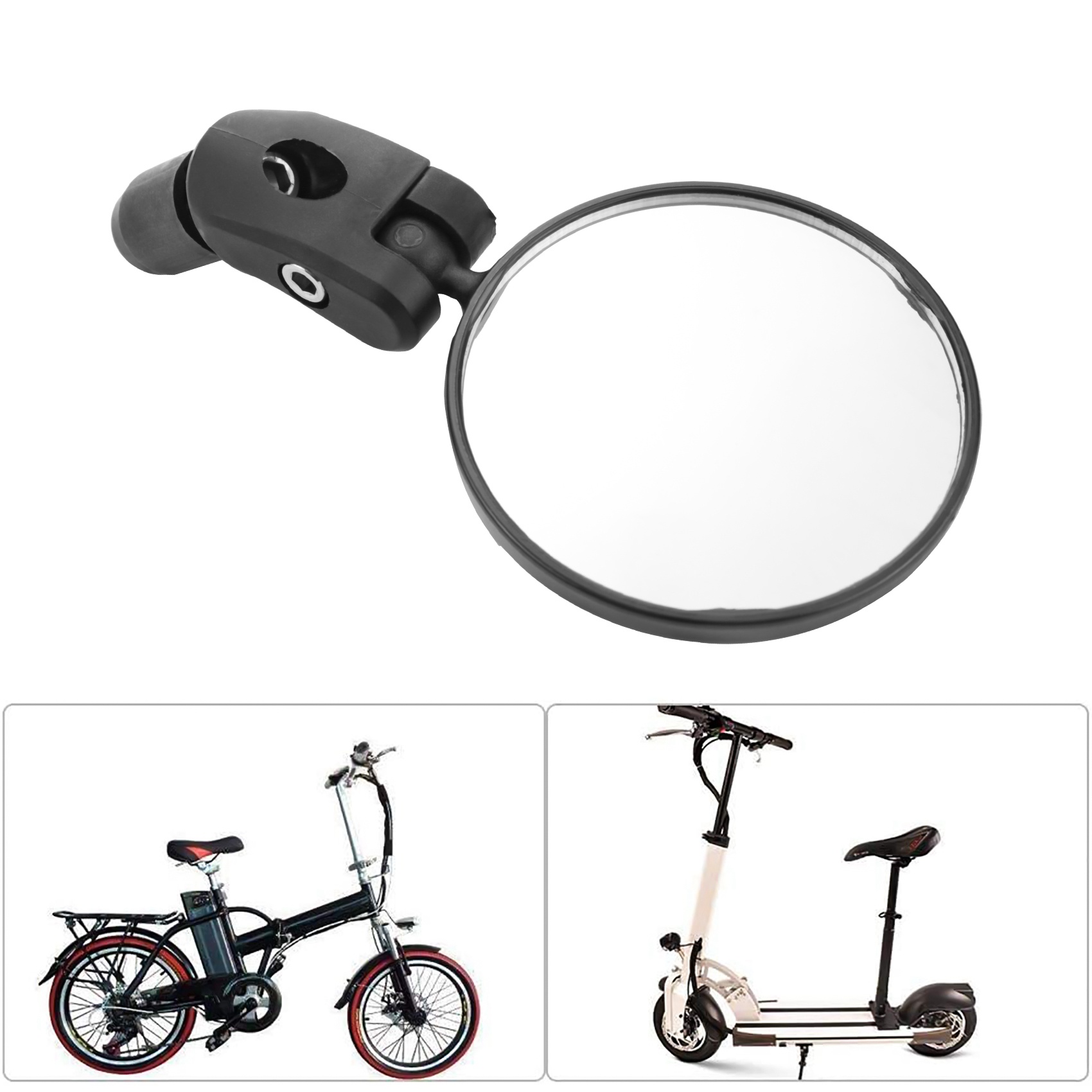 AEB0-Bike Mirror,Bicycle Cycli - Mirror Handlebar Convex 评论和价格