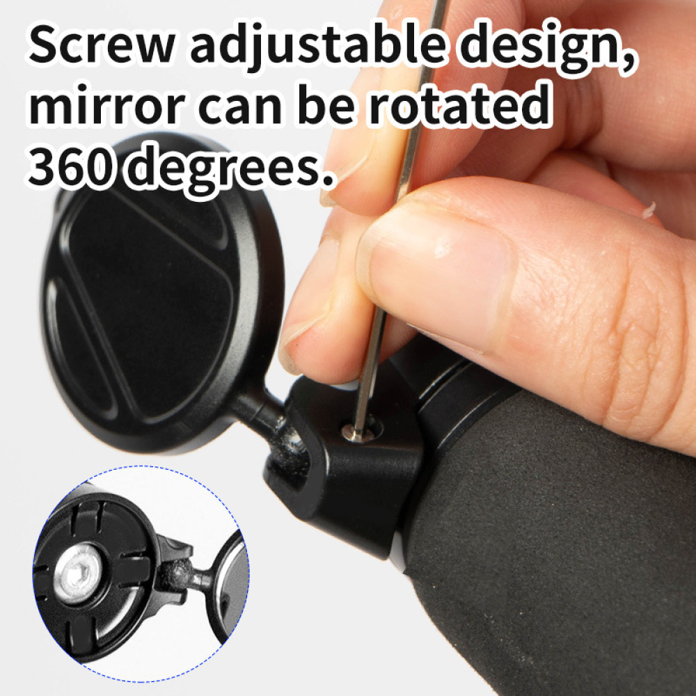 Adjustable Bike Handlebar Rear - Mirror Handlebar Convex 评论和价格