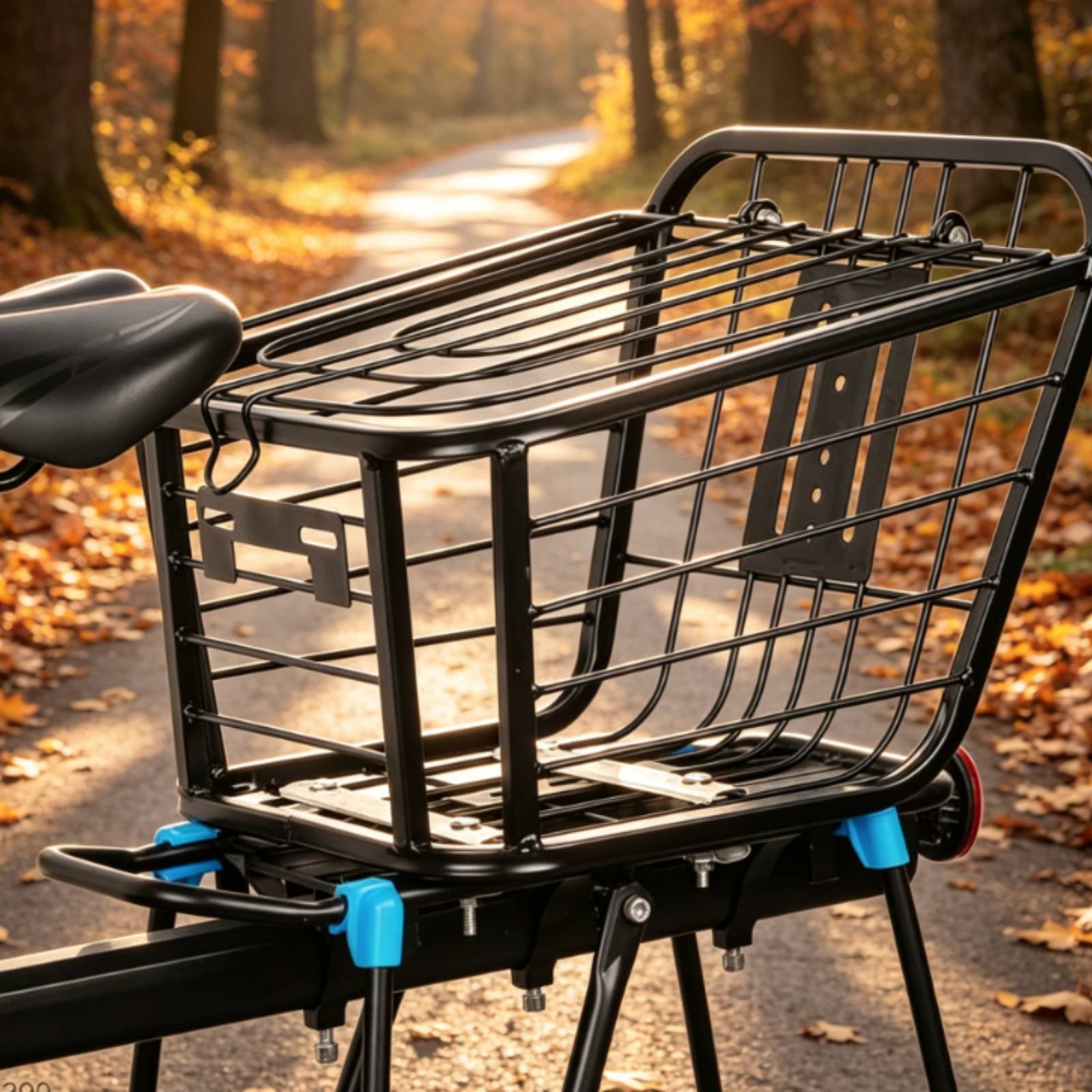 Folding Rear Bike Basket Folda - Commuter Cycling 评论和价格