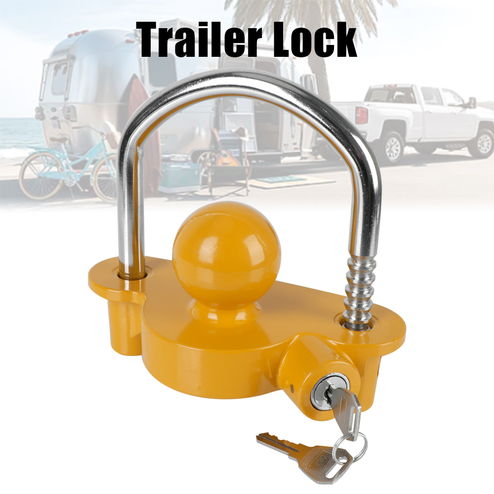 Tow Ball Security Anti-Theft T - U Lock Heavy Duty 评论和价格