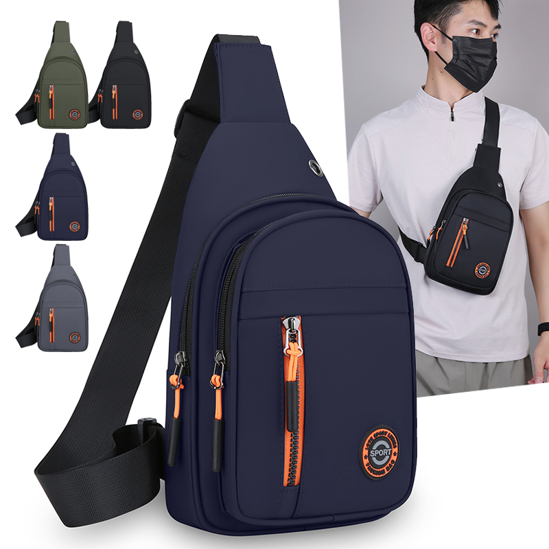 Chest Bag Men Front Crossbody  - Cycling Commuter Backpack Waterproof 评论和价格