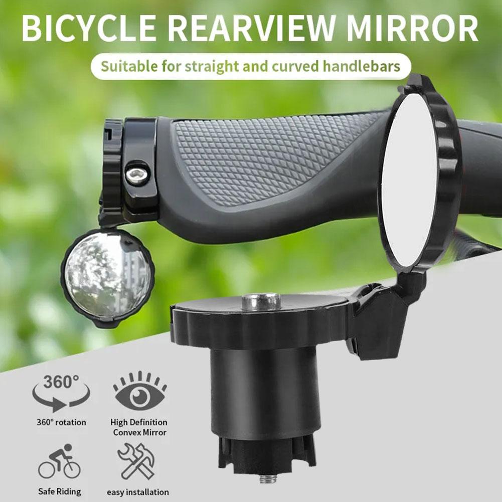 Bicycle Mini Handlebar Rearvie - Mirror Handlebar Convex 评论和价格