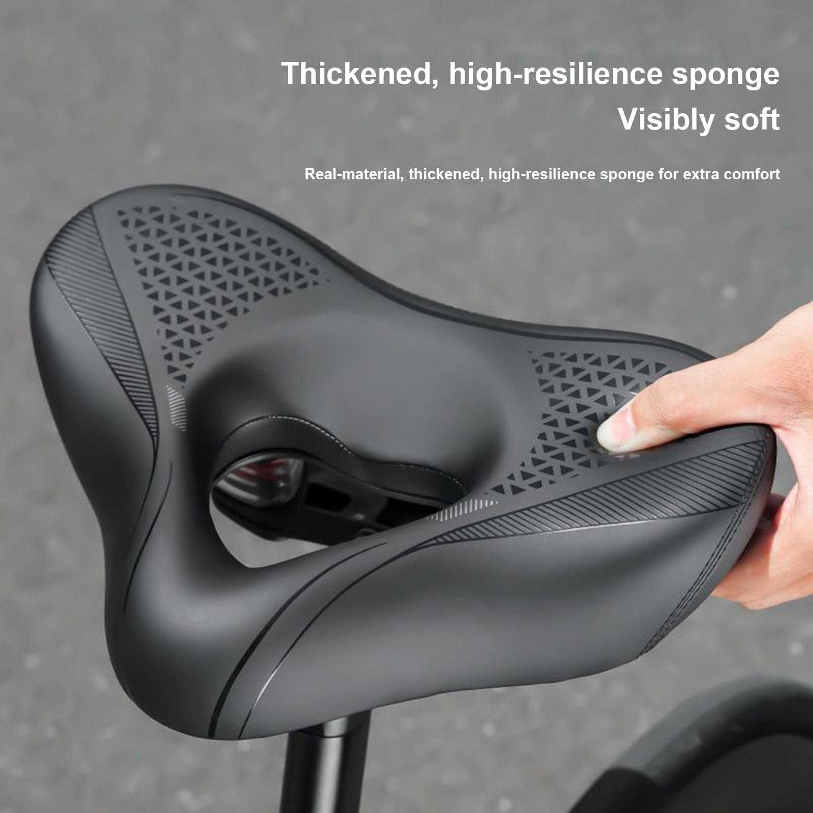 Bike Seat Pad Shock Absorbing  - Cycling Commute Distance 评论和价格