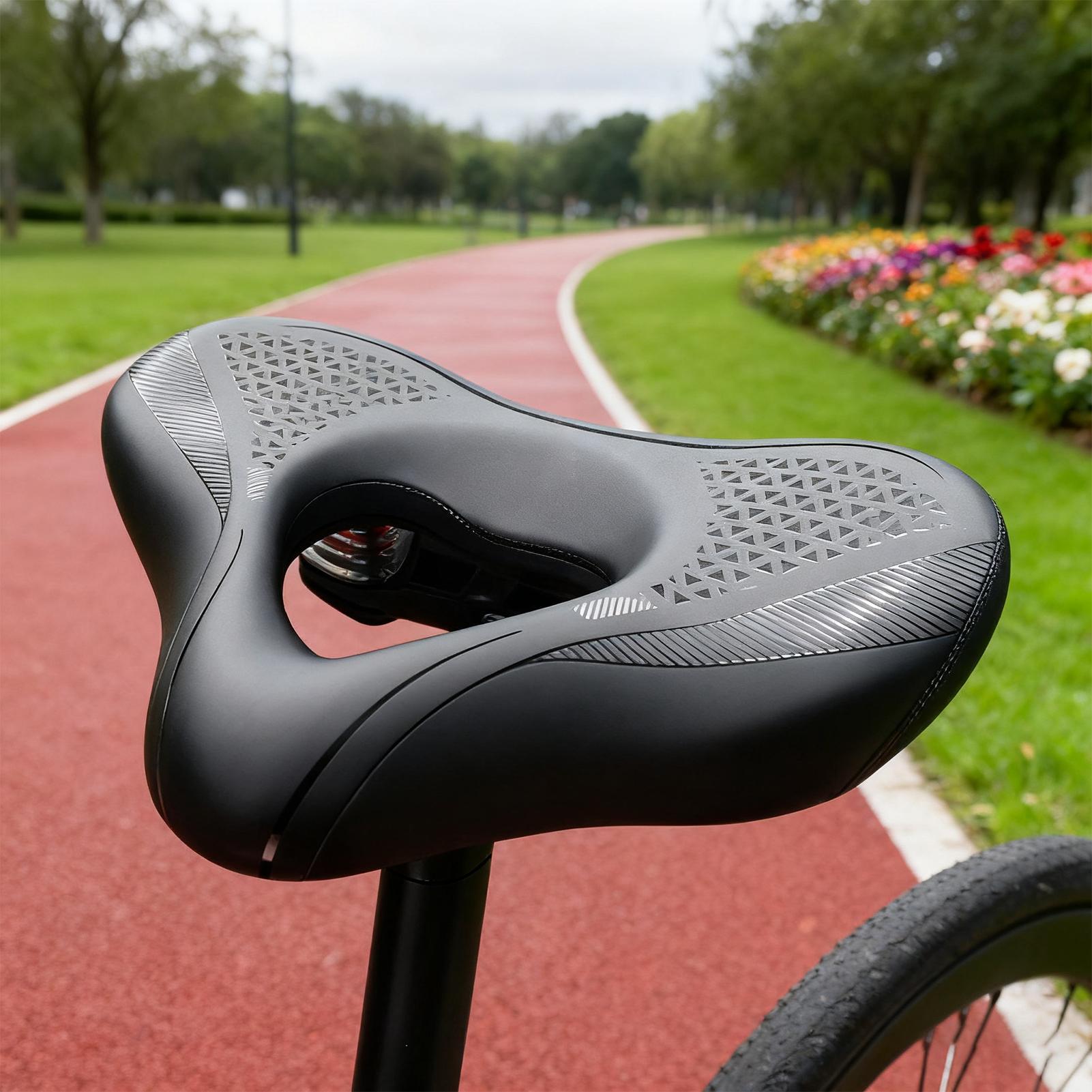 Bike Seat Pad Shock Absorbing  - Cycling Commute Distance 评论和价格