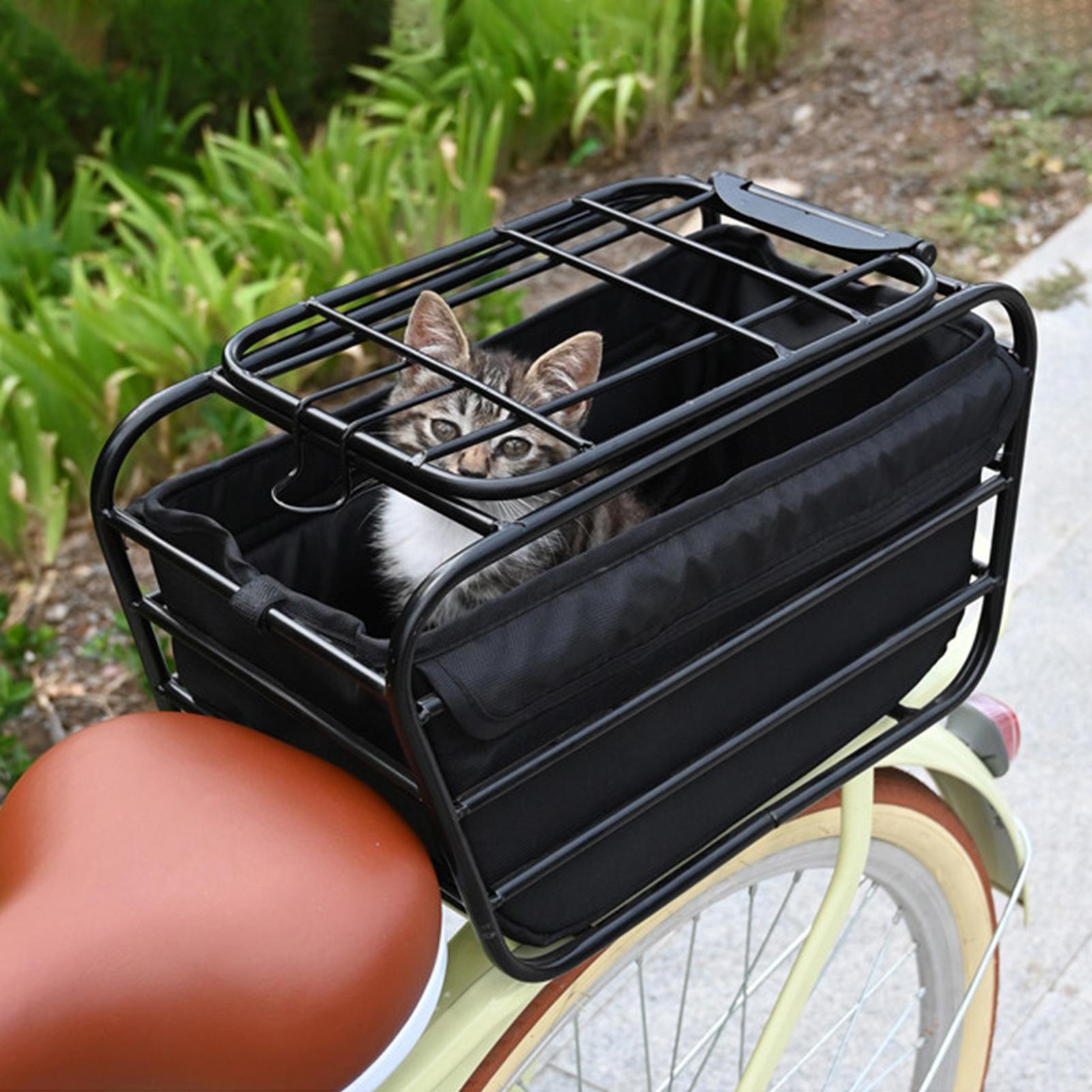 Bike Rear Basket Heavy Duty bi - Commuter Cycling 评论和价格