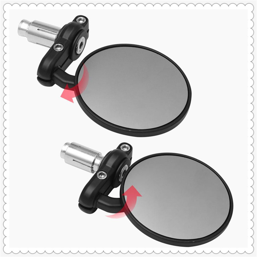 2pcs Motorcycle Mirror Round B - Mirror Handlebar Convex 评论和价格