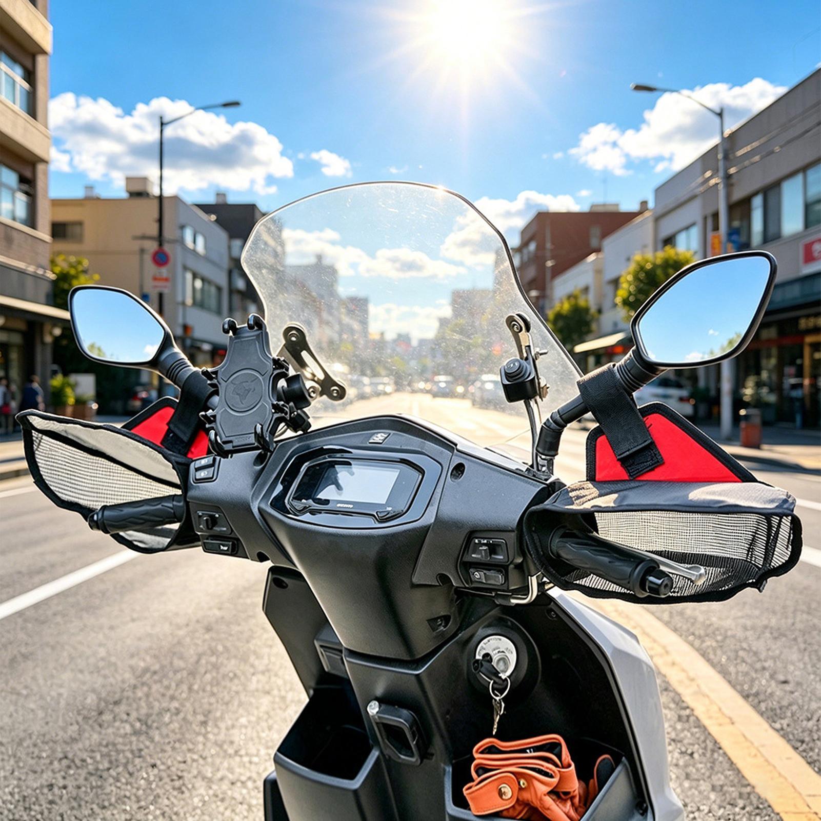 Motorcycle Handlebar Mitts Bre - Cycling Commute Distance 评论和价格
