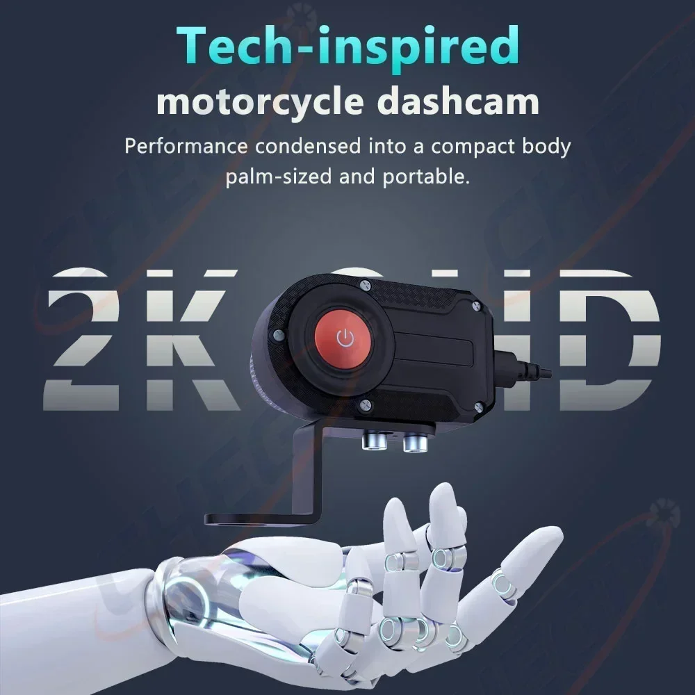 2026 2K Motorcycle DVR WiFi IP - Cycling Loop 评论和价格