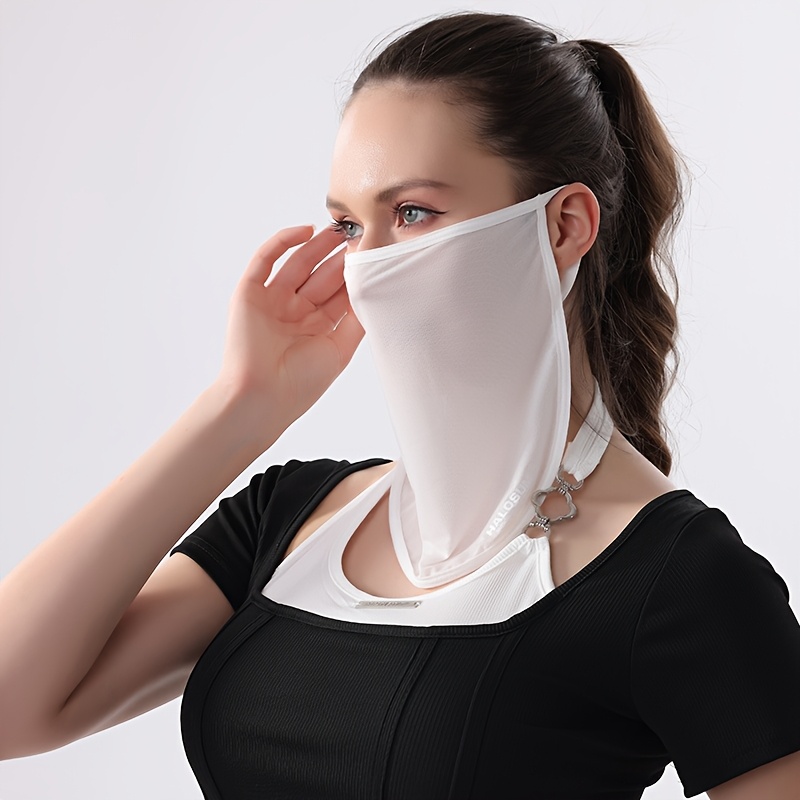 Ice Silk Sun Face Mask, Breath - Cycling Loop 评论和价格