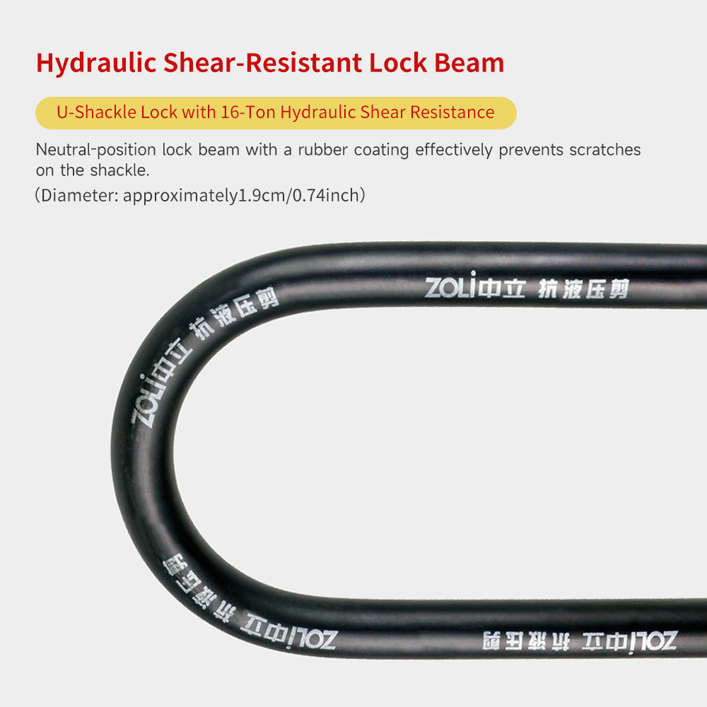 ZOLI U-Lock Bicycle Lock, Heav - U Lock Heavy Duty 评论和价格