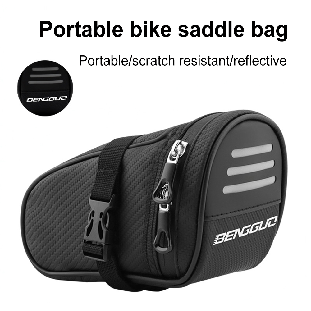 1L Bike Saddle Bag Waterproof  - Saddle Bag Under Seat 评论和价格