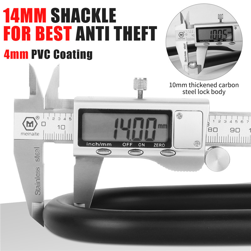 Bike Lock U-Lock Anti-Theft, H - U Lock Heavy Duty 评论和价格