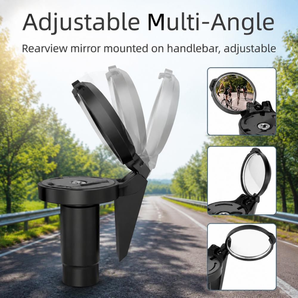Bicycle Handlebar End Mirror B - Mirror Handlebar Convex 评论和价格