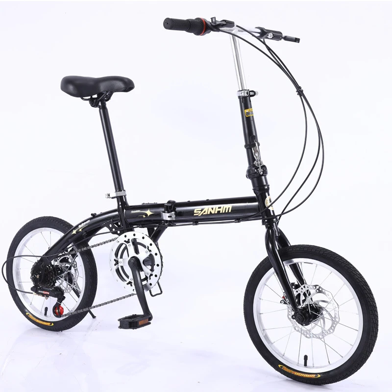 16 Inch Folding Bicycle 6 Spee - Cycling Commute Speed 评论和价格