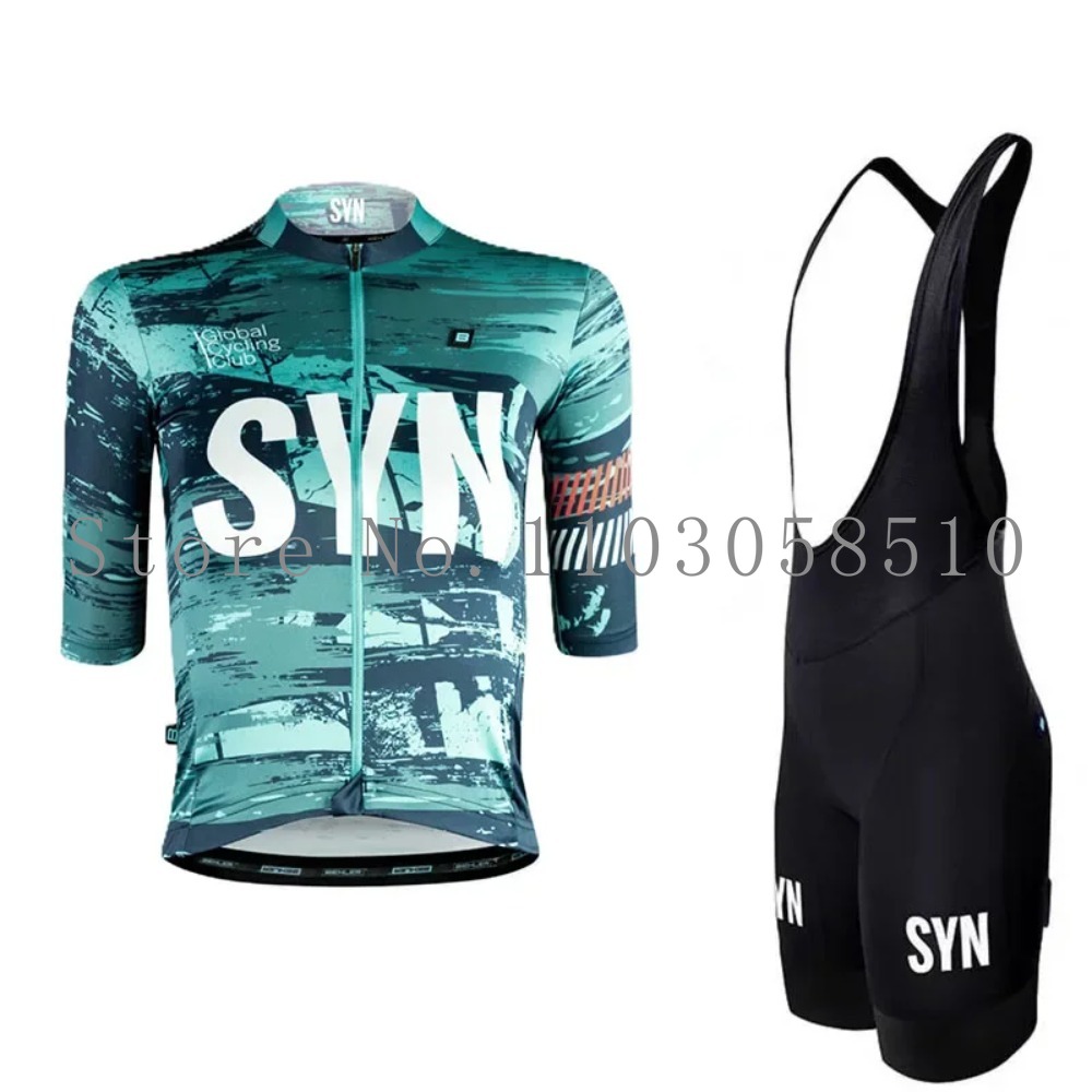 SYN Jersey Men's Bib Sponge Cu - Cycling Community 评论和价格