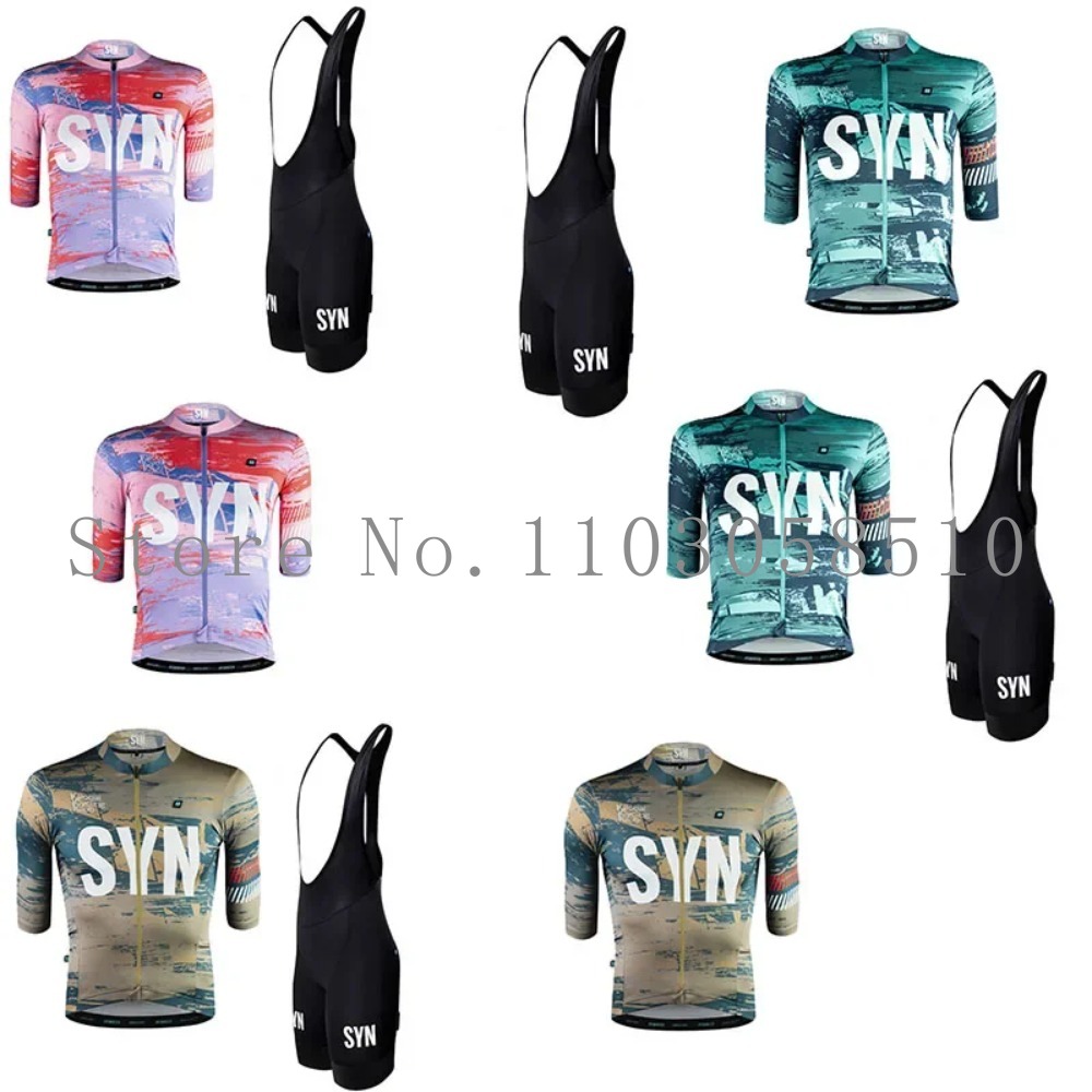 SYN Jersey Men's Bib Sponge Cu - Cycling Community 评论和价格