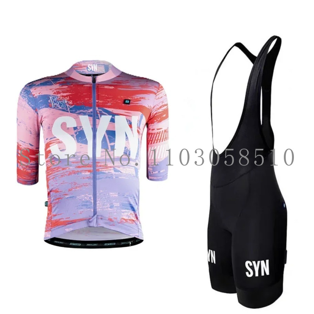 SYN Jersey Men's Bib Sponge Cu - Cycling Community 评论和价格